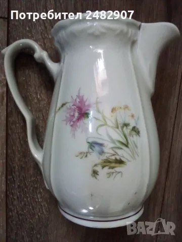 Стара порцеланова кана, снимка 4 - Антикварни и старинни предмети - 49026582