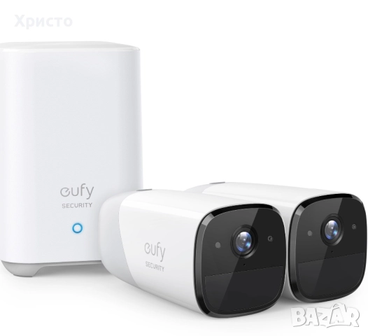 НОВО! Безжична система за видеонаблюдение eufy Cam 2 Pro Security, 2K резолюция, 4MP, IP67, Nightv, снимка 2 - Комплекти за видеонаблюдение - 52808796