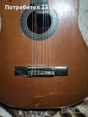 Стара българска китара Кремона, снимка 3 - Китари - 48485301