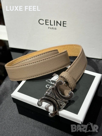 Дамски  Колани - Естествена Кожа ⚜️ CELINE , снимка 6 - Колани - 53014035