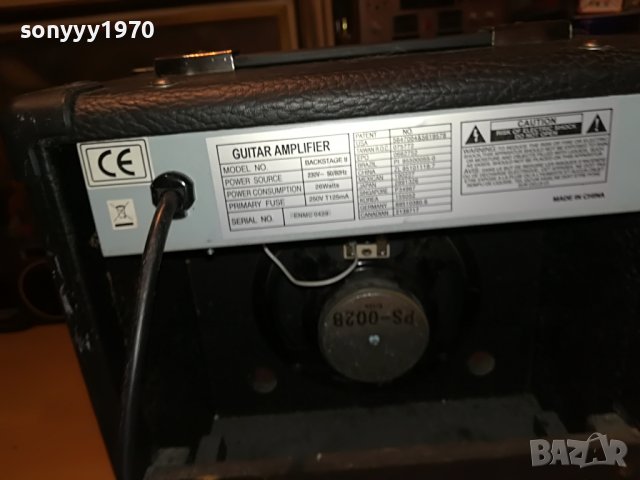 PEAVEY GUITAR AMPLIFIER-ВНОС GERMANY 1302231922, снимка 16 - Ресийвъри, усилватели, смесителни пултове - 39663683