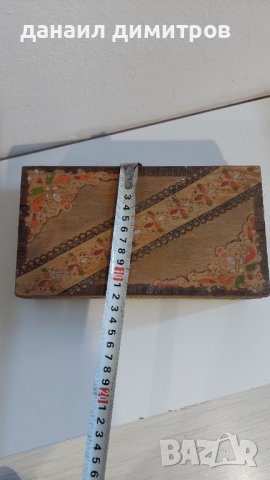 Кутия дървена, снимка 2 - Други - 43449585