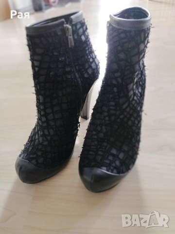 Боти естествен набук, снимка 2 - Дамски боти - 52029411