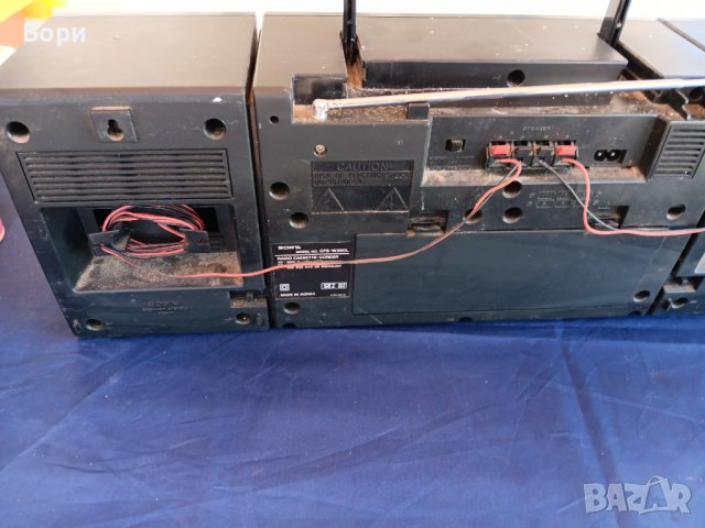 SONY  CFS W 390L Радиокасетофон, снимка 8 - Радиокасетофони, транзистори - 44131153
