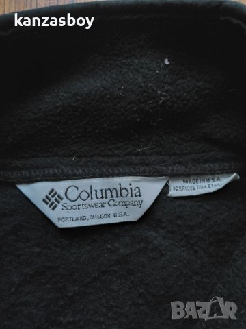 columbia portland oregon made in usa - страхотен мъжки полар , снимка 6 - Спортни дрехи, екипи - 43780433