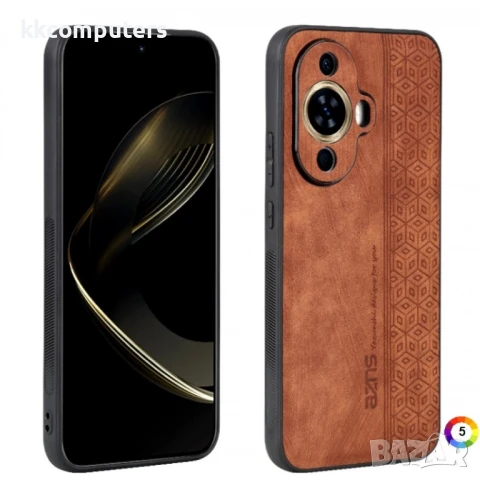 Huawei nova 11 Pro 4G / 11 Ultra 4G AZNS Удароустойчив Кожен Калъф и Протектор, снимка 14 - Калъфи, кейсове - 50659459