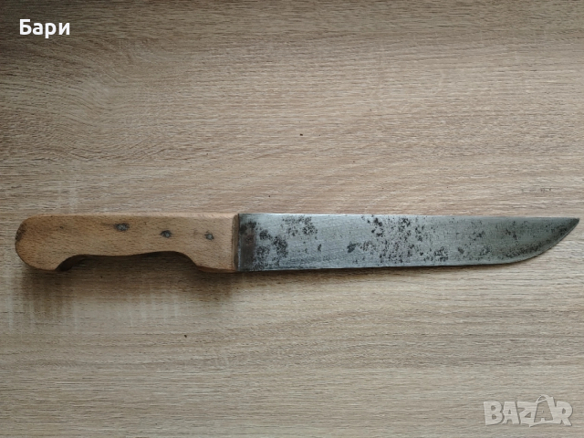 Стар Български Касапски Нож Шипка, снимка 3 - Колекции - 53184586