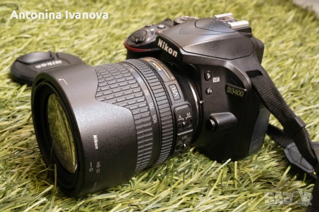 Фотоапарат Nikon D3400, снимка 1