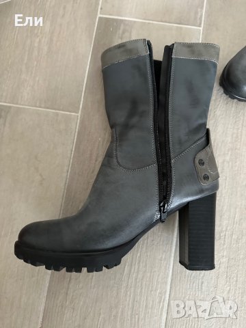 Кожени боти 36 номер💗, снимка 4 - Дамски боти - 43828785