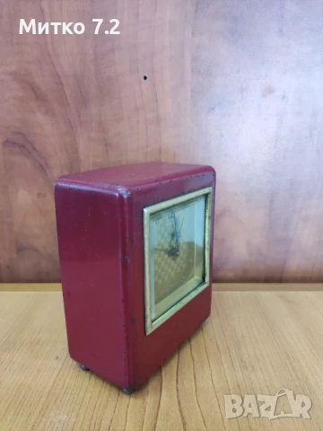 стар часовник с касичка, снимка 4 - Антикварни и старинни предмети - 50804722