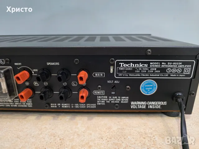 🔊 Technics SU-8022 k 🔊, снимка 6 - Ресийвъри, усилватели, смесителни пултове - 49763267