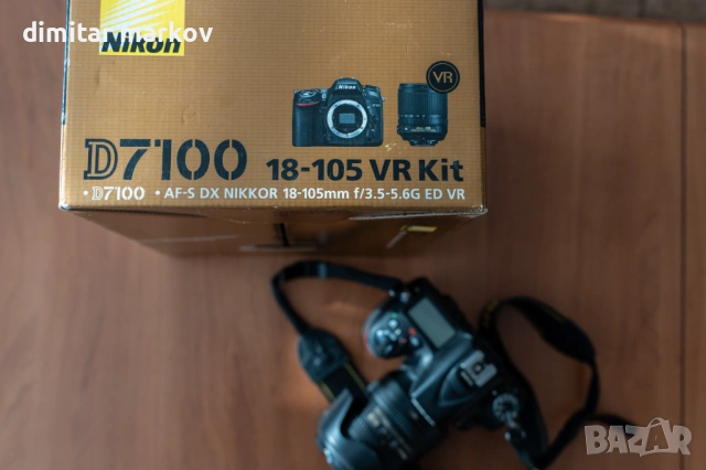Фотоапарат Nikon D7100 + обектив 16-85 mm + светкавица, снимка 6 - Фотоапарати - 53454721