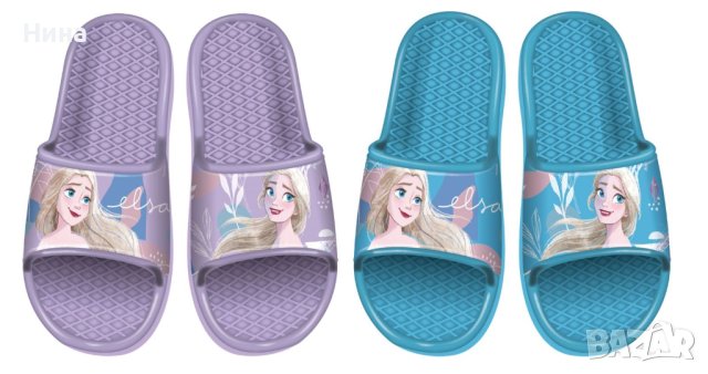 Чехли Frozen ❄️, снимка 1 - Детски сандали и чехли - 40560302