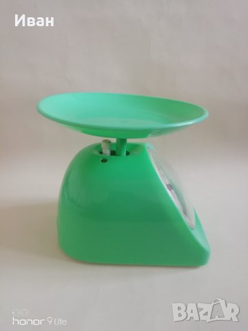 Кухненска механична везна Esperansa, пластмаса, зелена, 5 кг - само по телефон!, снимка 2 - Аксесоари за кухня - 40307503