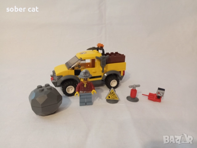 LEGO City комплект 4200 "Mining 4 x 4" от 2012 година, снимка 4 - Конструктори - 52616934
