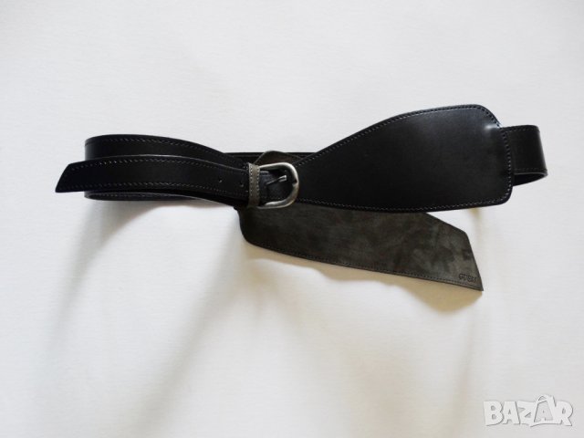 GUESS Made in Italy Leather Belt Дамски Колан Естествена Кожа M (90), снимка 5 - Колани - 26747483