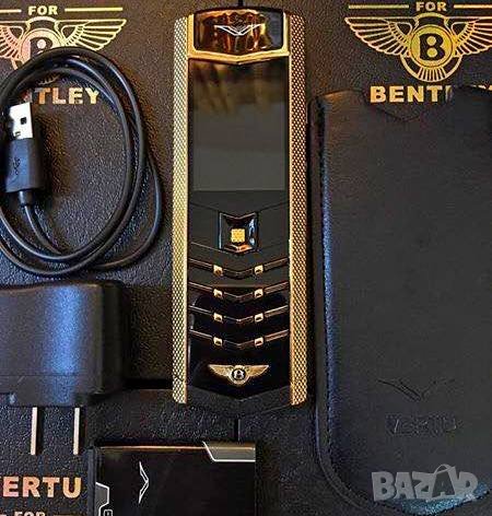 Телефон VERTU, Bentley, луксозен мобилен телефон Верту Бентли, метален, Breitling, Vertu Signature , снимка 6 - Други - 39390973