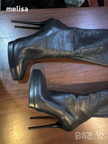 Gianmarco Lorenzi чизми кожа, снимка 4 - Дамски ботуши - 53601664