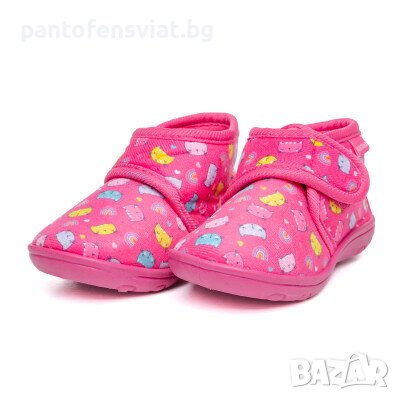 Детски топли пантофи розово 22/33, снимка 2 - Детски пантофи - 38791607