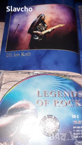 Компакт диск на - Legends Of Rock – Live At Castle Donington/ Uli Jon Roth/ Jack Bruce /UFO  2002 , снимка 8 - CD дискове - 39528204