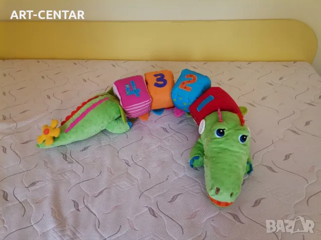 Плюшена играчка Крокодил 120 см. , снимка 4 - Плюшени играчки - 50255698