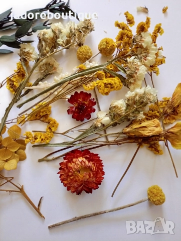 Сушени цветя за декорация - 35 гр, снимка 2 - Други - 52025385