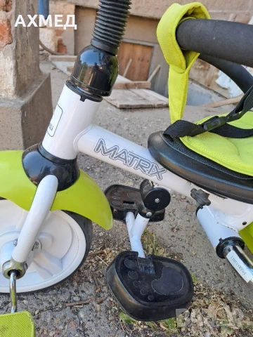 Lorelli - Триколка с родителски контрол Matrix EVA гуми Светлозелена Lorelli - Триколка с родителск, снимка 7 - Детски велосипеди, триколки и коли - 50866499