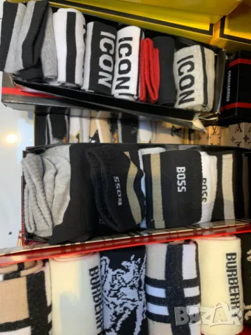 чорапи в кутия balenciaga tommy hilfiger fendi hugo boss versace victoria's secret hermes calvin kle, снимка 4 - Дамски чорапи - 50422787