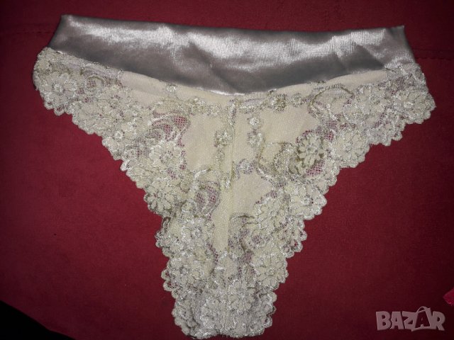 Дамски нови бикини дантела и сатен резидави, снимка 2 - Бельо - 33052510