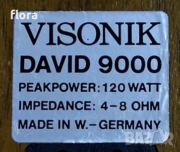 Нискочестотни VISONIK / HECO - 175 мм, снимка 8 - Тонколони - 49647230