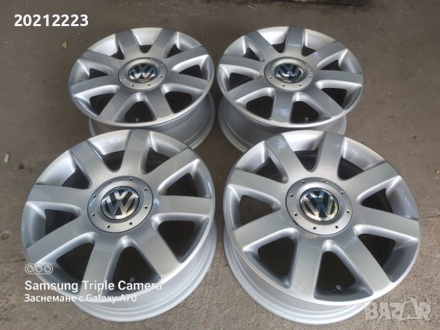 4 броя алуминиеви джанти за Vw Golf,Vw Touran 16, снимка 3 - Гуми и джанти - 37826269