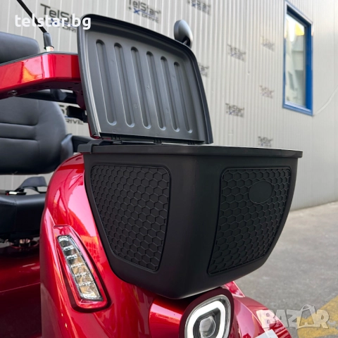 Електрическа четириколка за възрастни TelStar Admiral 2025 луксозно изпълнение за немския пазар, гол, снимка 5 - Мотоциклети и мототехника - 52414938