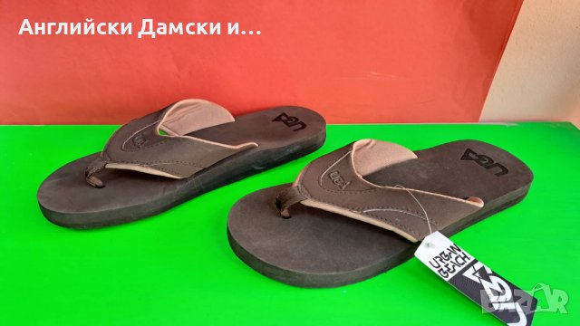 Английски мъжки чехли-URBAN BEACH, снимка 2 - Мъжки чехли - 28950262