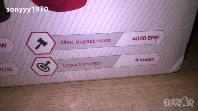 Перфоратор Steinhaus PRO-RH1000, 1000W, 850 об/мин, 4.0J, Патронник SDS-Plus, 3 функции, Кitbox + Ак, снимка 10 - Бормашини - 27194372