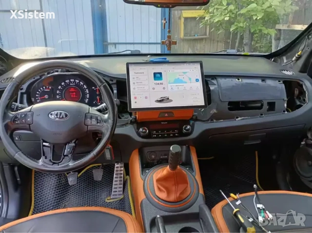 Универсална 13” медия carplay android auto 6-128gb, снимка 6 - Аксесоари и консумативи - 53225831