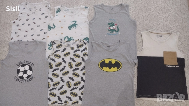 Детски памучни потници комплект 