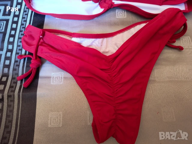 Бански в червено, снимка 4 - Бански костюми - 50658332