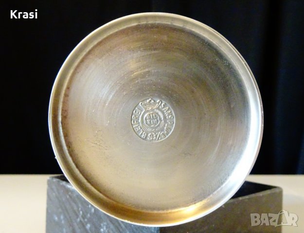 Калаена чаша,халба от калай 300 мл.,Кръчма,покер. , снимка 4 - Антикварни и старинни предмети - 27726746