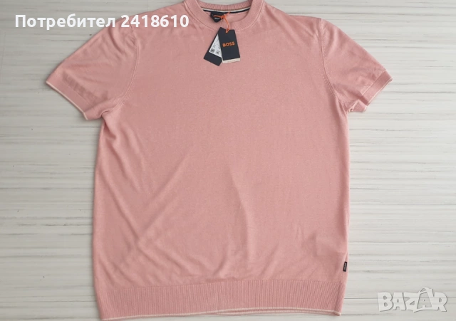 Hugo Boss Tramonte  Len/ Лен Mens Size M НОВО ! ОРИГИНАЛНА Мъжка Ленена Тениска!