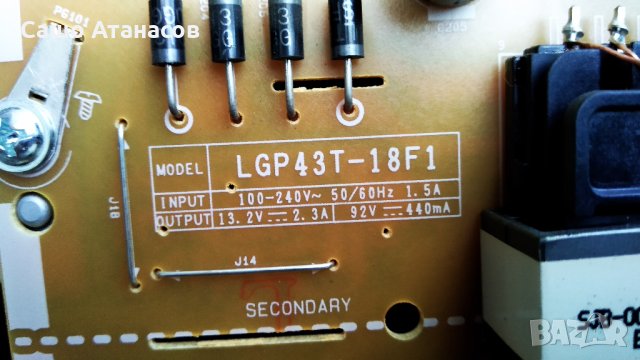 LG 43LK6100PLB със счупена матрица , LGP43T-18F1 , EAX67703503(1.1) , 6870C-0532A , TWCM-K305D, снимка 9 - Части и Платки - 27835966