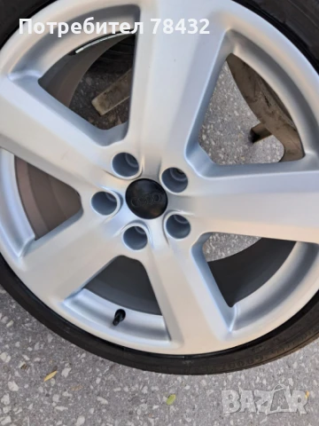 Джанти с гуми 5х112-18 цола -225/40/18-Audi,VW, снимка 3 - Гуми и джанти - 50736243