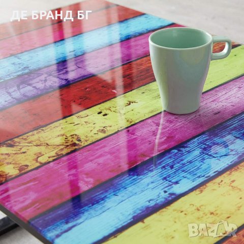 Стъклена масичка за кафе BZYYCT025RB , снимка 7 - Маси - 35093836