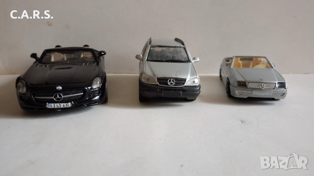 Метални колички Mercedes-Benz, снимка 6 - Колекции - 49450714