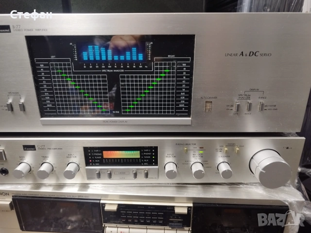 Sansui B77 C77, снимка 2 - Ресийвъри, усилватели, смесителни пултове - 53187378