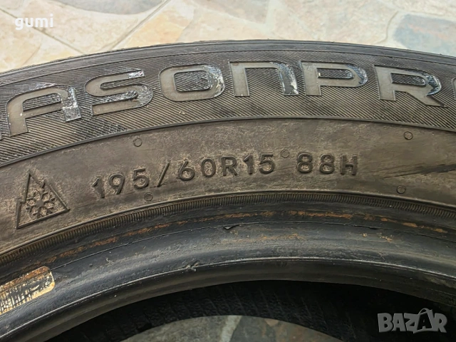 4бр всесезонни гуми 195/60/15 NOKIAN L04673 , снимка 6 - Гуми и джанти - 53161358