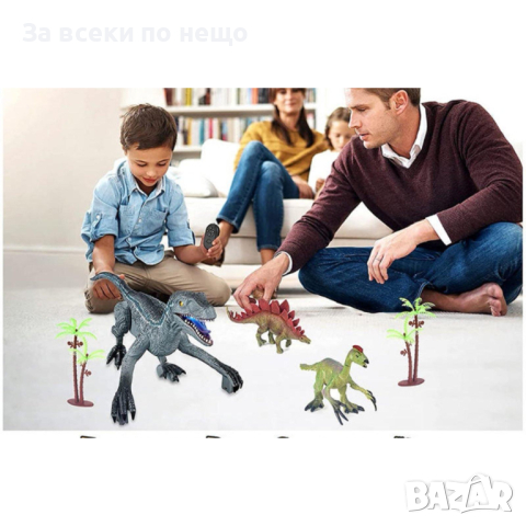 Детски интерактивен RC динозавър робот - ZIGO-TECH, снимка 2 - Електрически играчки - 44853360