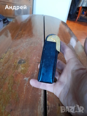 Стар кожен калъф,табакера за цигари Изотимпекс, снимка 3 - Други ценни предмети - 53433140