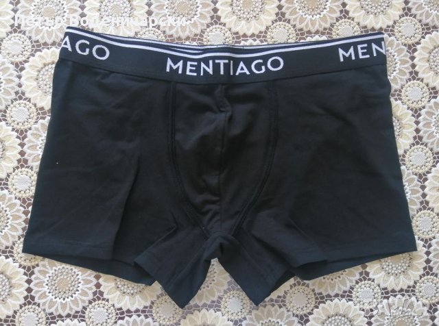 Луксозни мъжки боксерки на водещата германска марка Mentiago Размери: S M L XL XXL , снимка 9 - Бельо - 37812215