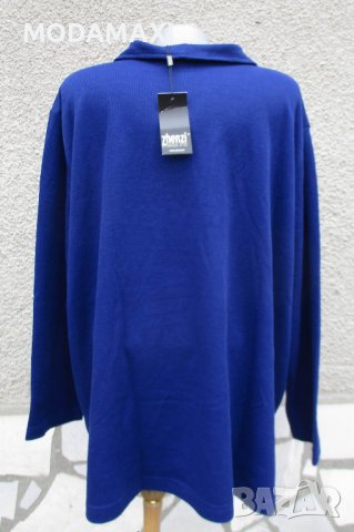 5XL  Нова  блуза Zhenzi с крсталчета, снимка 7 - Блузи с дълъг ръкав и пуловери - 39723357