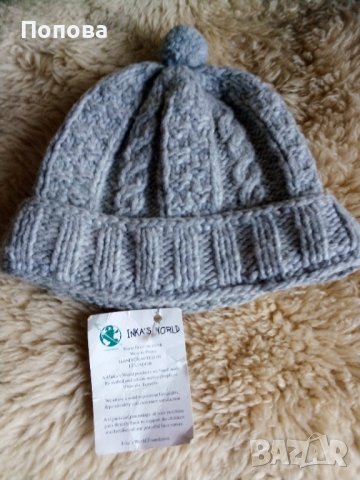 Нова маркова /вълна 90%/ръчна изработка, снимка 4 - Шапки - 38931323